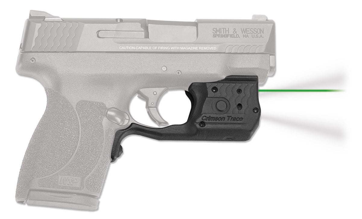 Crimson Trace 0169701 S&W M&P Shield 45 ACP Laserguard Pro, Green Laser and White LED Light