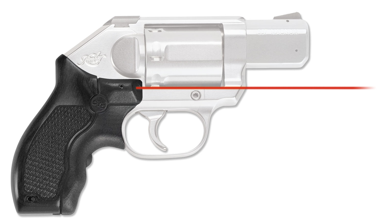 Crimson Trace 0153301 Kimber K6S Master Series Lasergrips, Red Laser Slatewood Panels