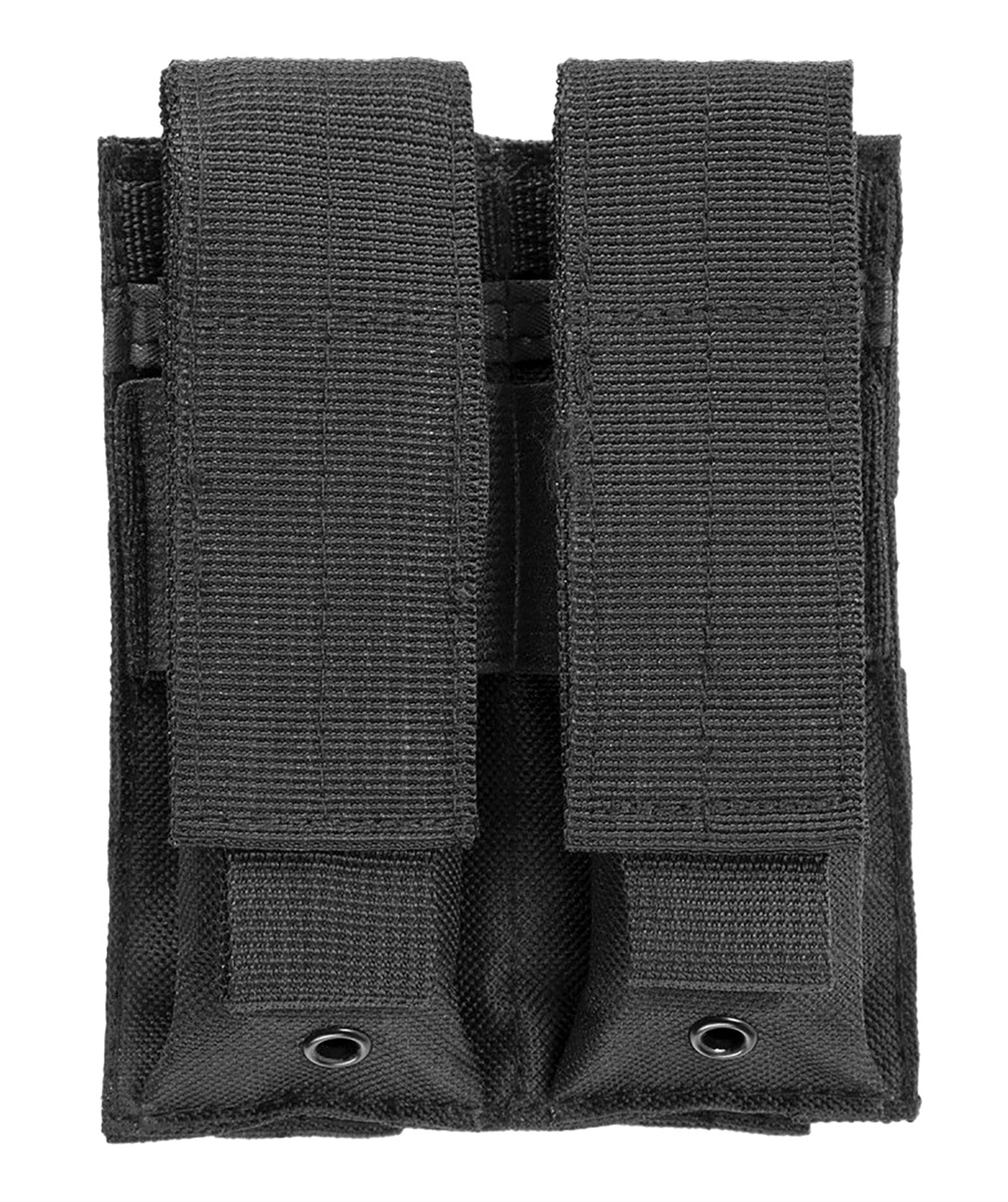 NcStar CVP2P2931B MOLLE Double Stack Pistol Mag Pouch Black Nylon