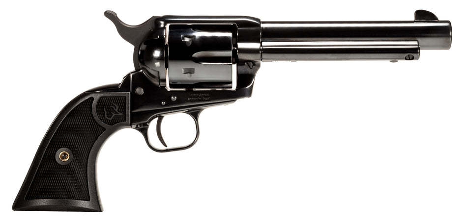 Taurus 2-D4551 Deputy Medium Frame 45 Colt (LC) 6rd 5.50" Polished Black Steel Barrel, Cylinder & Steel Frame, Black Polymer Grip, Transfer Bar Safety