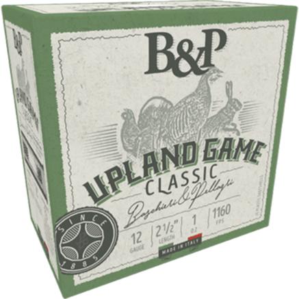 Baschieri and Pellagri Upland Game Classic Shotgun Ammo 12 Gauge 2.5 in 1 oz #7.5