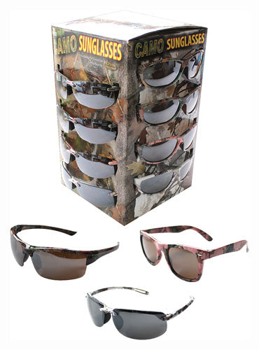 Rivers Edge UV Camo Sunglasses 36-Pack Fall Transition Display