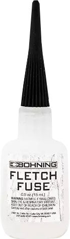 Bohning Fletch Fuse Archery Fletching Adhesive Half Ounce