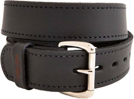 VersaCarry Double Ply Leather Belt 46 Inch 1.5 Inch Wide Heavy Duty Black