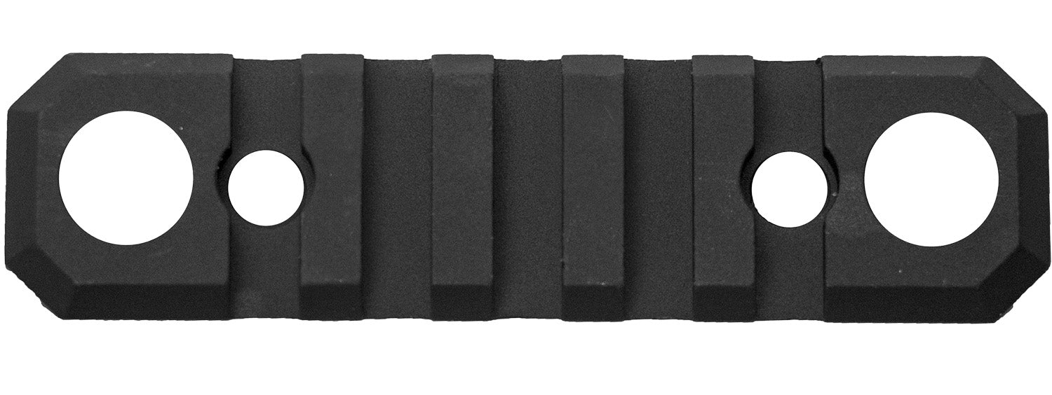 GrovTec GTSW231 3.1" 5-Slot KeyMod Picatinny Rail with Push Button Bases Black Anodized