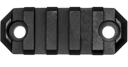 GrovTec GTSW236 2.2" 5-Slot M-Lok Picatinny Rail Black Anodized Aluminum MIL-STD 1913