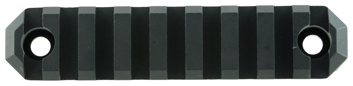 GrovTec GTSW238 3.8" 9-Slot M-Lok Picatinny Rail Black Anodized Aluminum MIL-STD 1913
