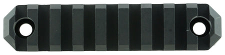 GrovTec GTSW238 3.8" 9-Slot M-Lok Picatinny Rail Black Anodized Aluminum MIL-STD 1913