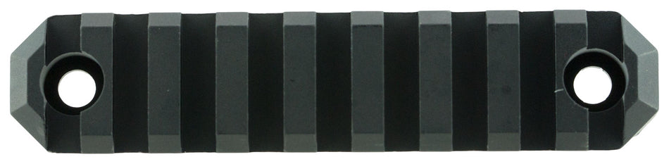 GrovTec GTSW238 3.8" 9-Slot M-Lok Picatinny Rail Black Anodized Aluminum MIL-STD 1913