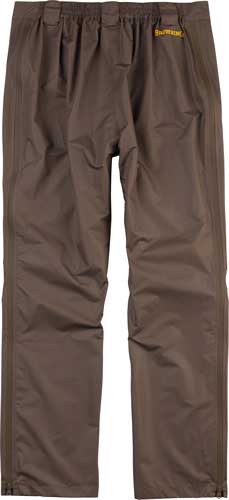 Browning Kanawha 2XL Major Brown Waterproof Rain Pants with Waist Zipper