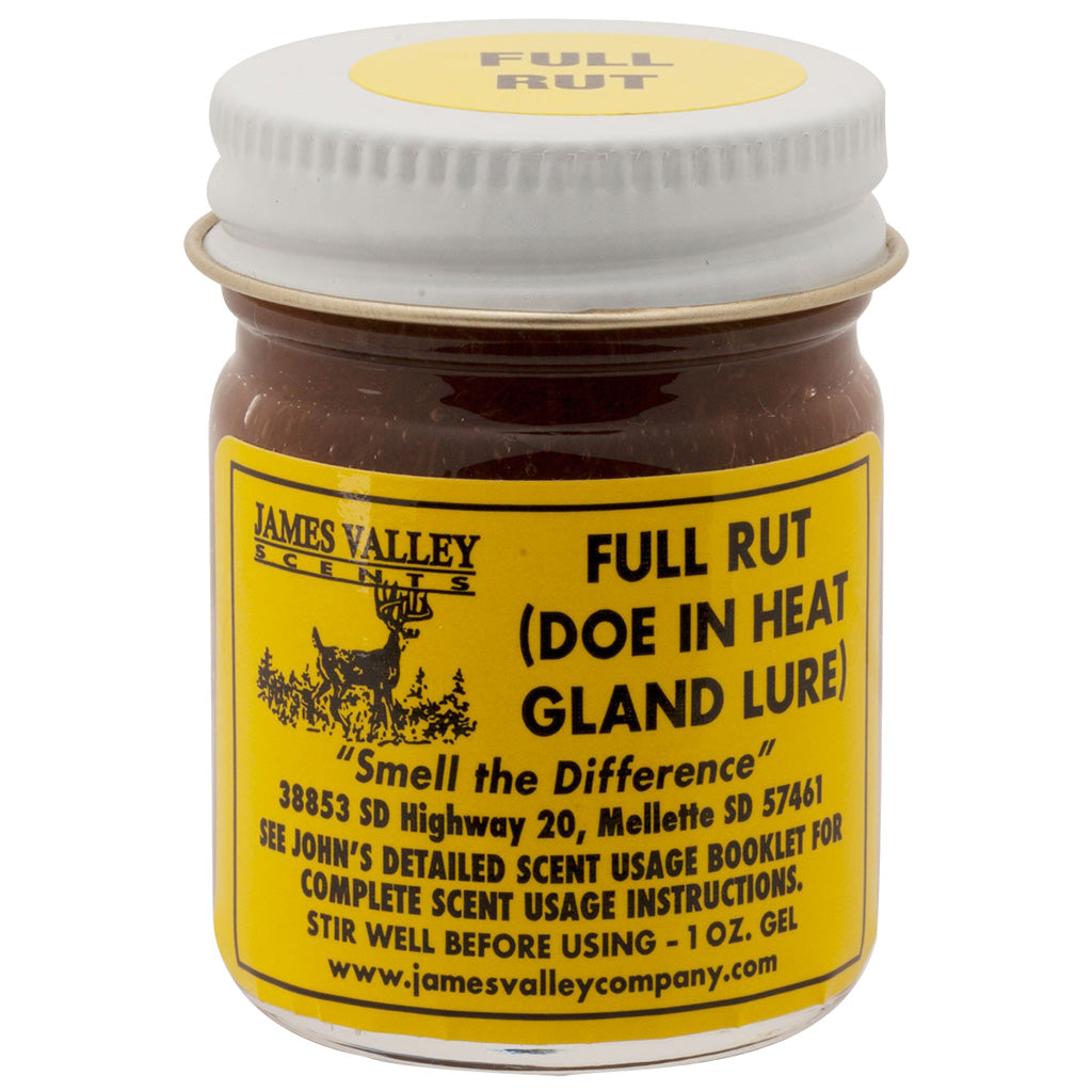 James Valley Full Rut Hunting Gel Scent 1 oz.
