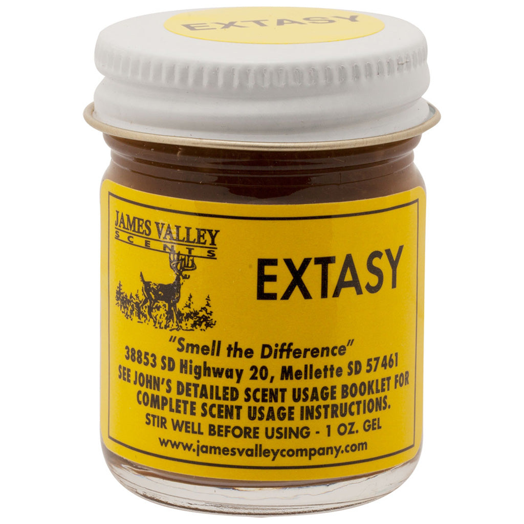 James Valley Extasy All-Season Deer Gel Scent 1 oz.