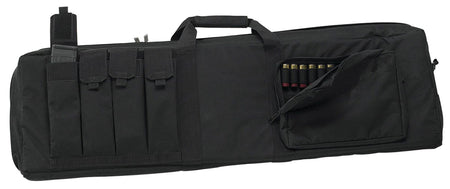 US PeaceKeeper P30043 Rifle Shotgun Combo Carry Case Black 600D Polyester Padded
