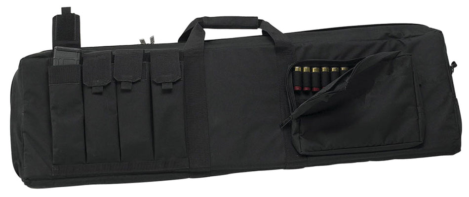 US PeaceKeeper P30043 Rifle Shotgun Combo Carry Case Black 600D Polyester Padded