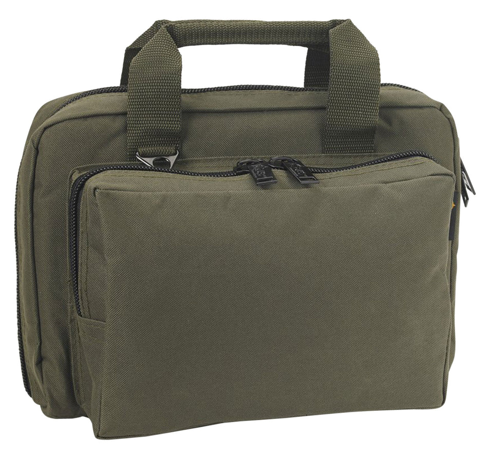 US PeaceKeeper P21106 Compact Range Bag OD Green Polyester 8 Pistol Mag Pockets