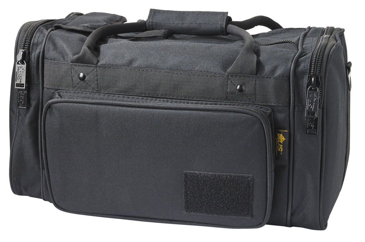 US PeaceKeeper P21115 Handgun Range Bag Black 600D Polyester Removable Gun Rug