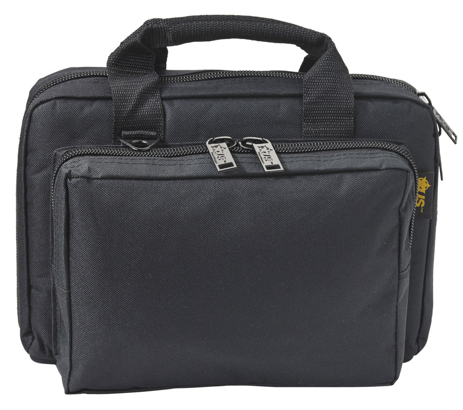 US PeaceKeeper P21105 Compact Range Bag Black Polyester 8 Pistol Mag Pockets