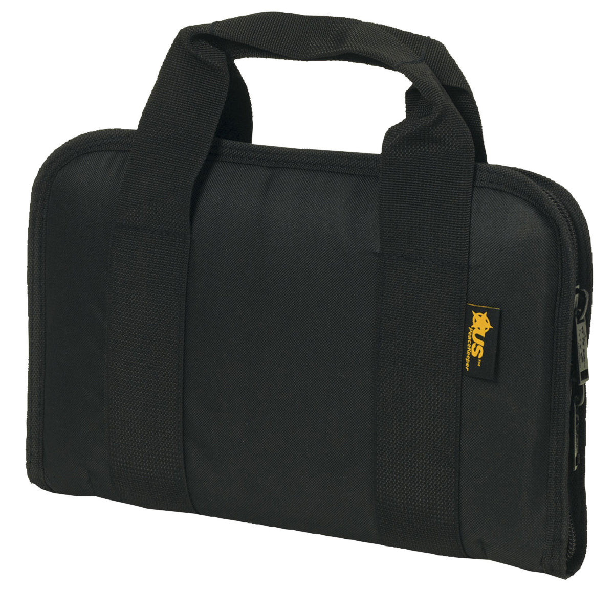 US PeaceKeeper P21108 Handgun and Magazine Attache Case Black Polyester Padded