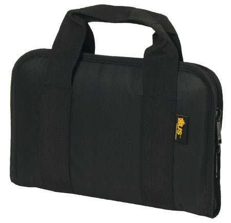 US PeaceKeeper P21108 Handgun and Magazine Attache Case Black Polyester Padded