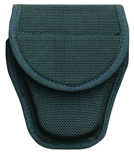 Bianchi 17390 Covered Standard Linked Handcuff Case Black AccuMold 2.25" Belt Loop