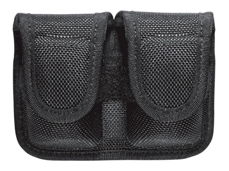 Bianchi 17400 Double Speedloader Belt Pouch Black AccuMold Hook & Loop .38/.357