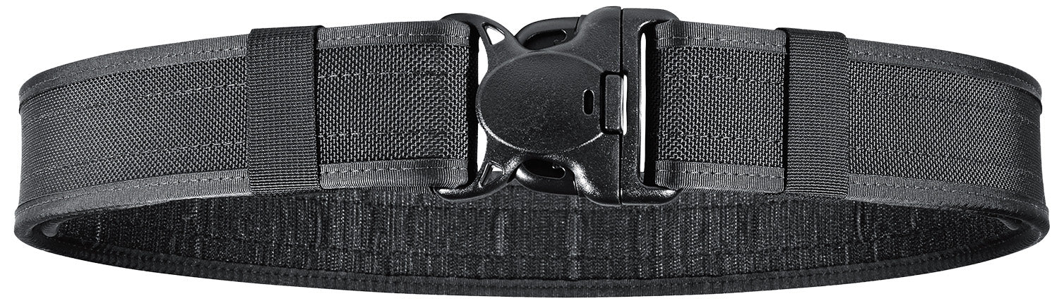 Bianchi Model 7200 Black Nylon Duty Belt 34-40" 2.25" Wide Buckle Closure