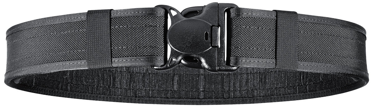 Bianchi Model 7200 Black Nylon Duty Belt 40-46" 2.25" Wide Buckle Closure