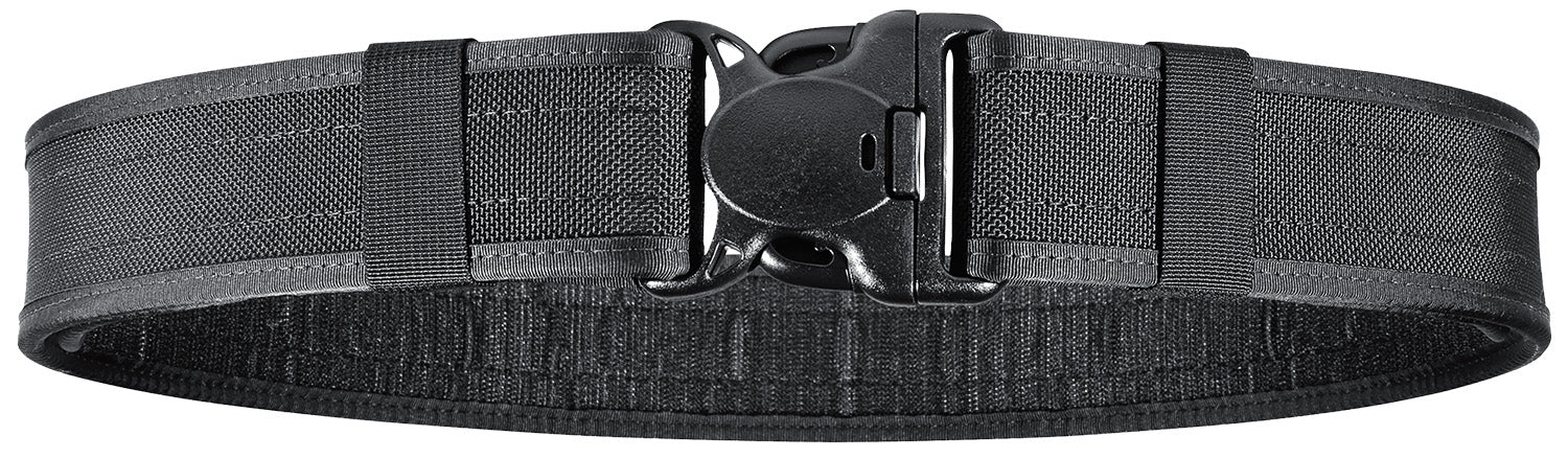 Bianchi Model 7200 Black Nylon Duty Belt 40-46" 2.25" Wide Buckle Closure