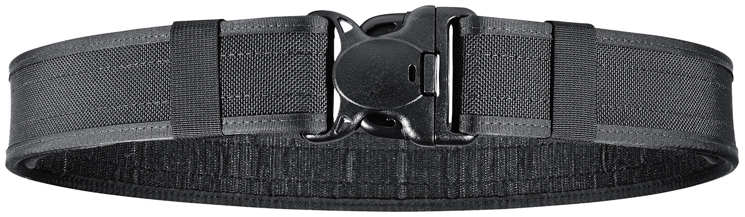 Bianchi Model 7200 Black Nylon Duty Belt 46-52" 2.25" Wide Buckle Closure