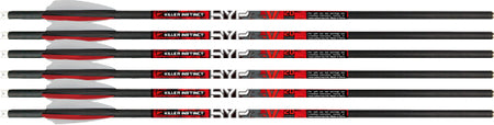 Killer Instinct Hypr-V 20" Xbow Bolts Pack of 6