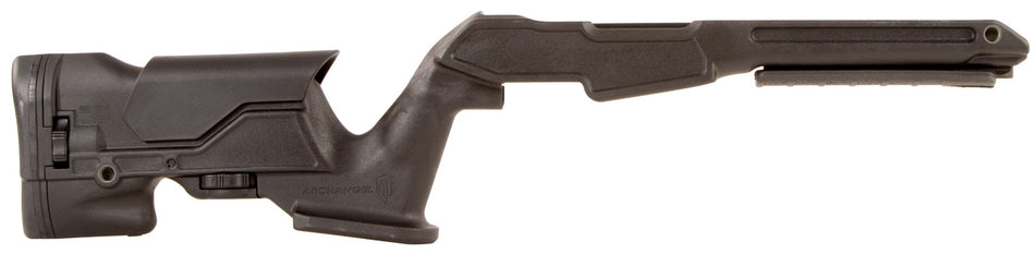 Archangel AAP1022 Ruger 10/22 Black Synthetic Precision Stock with Adjustable Length of Pull and Harmonic Pressure Device