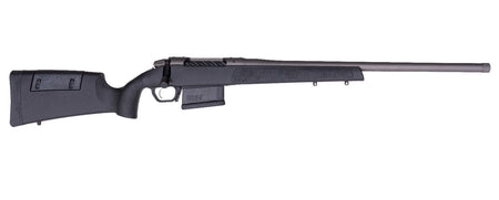 Weatherby 3WR0422CMR2T 307 Range SF 22 Creedmoor 5+1 20" Tungsten Cerakote Threaded Barrel & Steel Drilled & Tapped Receiver, Black Adj Cheek Piece & LOP Synthetic Stock