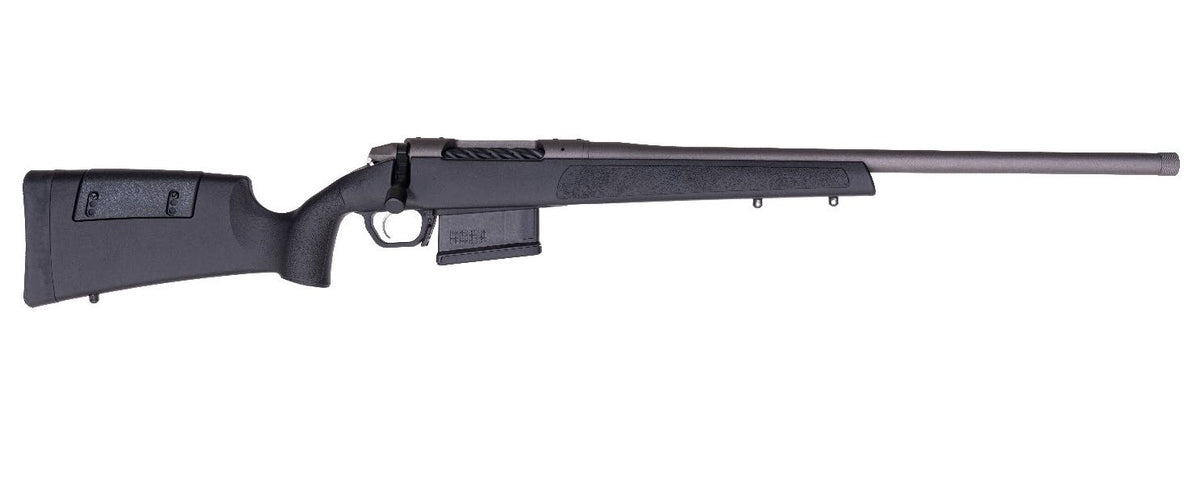Weatherby 3WR04338WR4T 307 Range SF 338 WBY RPM 5+1 24" Tungsten Cerakote Heavy Threaded Barrel, Tungsten Cerakote Steel Drilled & Tapped Receiver, Black Adj Cheek Piece & LOP Synthetic Stock