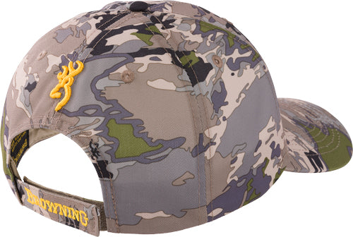 Browning Buckmark Rimfire Hat OVIX Camo Pattern Velcro Closure