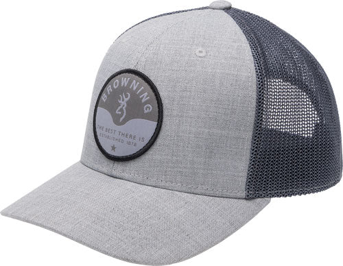 BROWNING CAP COOLEY SNAP BACK HEATHER GRAY OSFM*