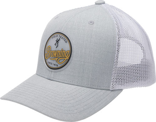 BROWNING CAP OBJECTIVE MESH SNAPBACK HEATHER GRAY OSFM*