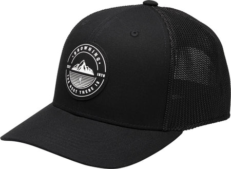 Browning South Slope Charcoal Snapback Cap with Circle Logo
