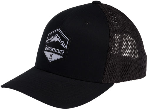 Browning Black Mountain Buck Buckmark Patch Mesh Snap Back Cap
