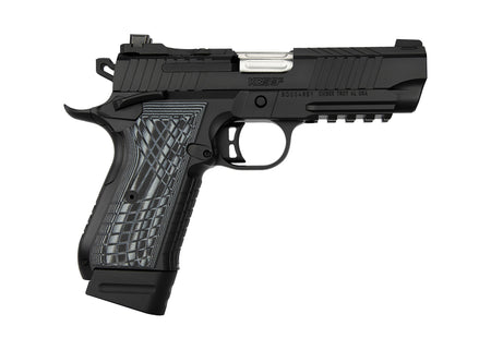 Kimber Mfg.,inc 3100014 KDS9C Rail 9mm 15+1 18+1 4.09" KimPro Black Front and Rear Serrations Stainless Steel G-10 Grip