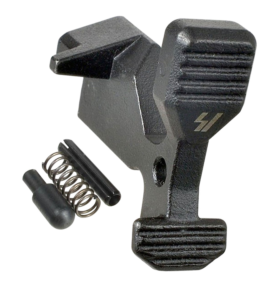 Strike AREBC Wide Lever Enhanced Bolt Catch Matte Black Steel AR-Platform