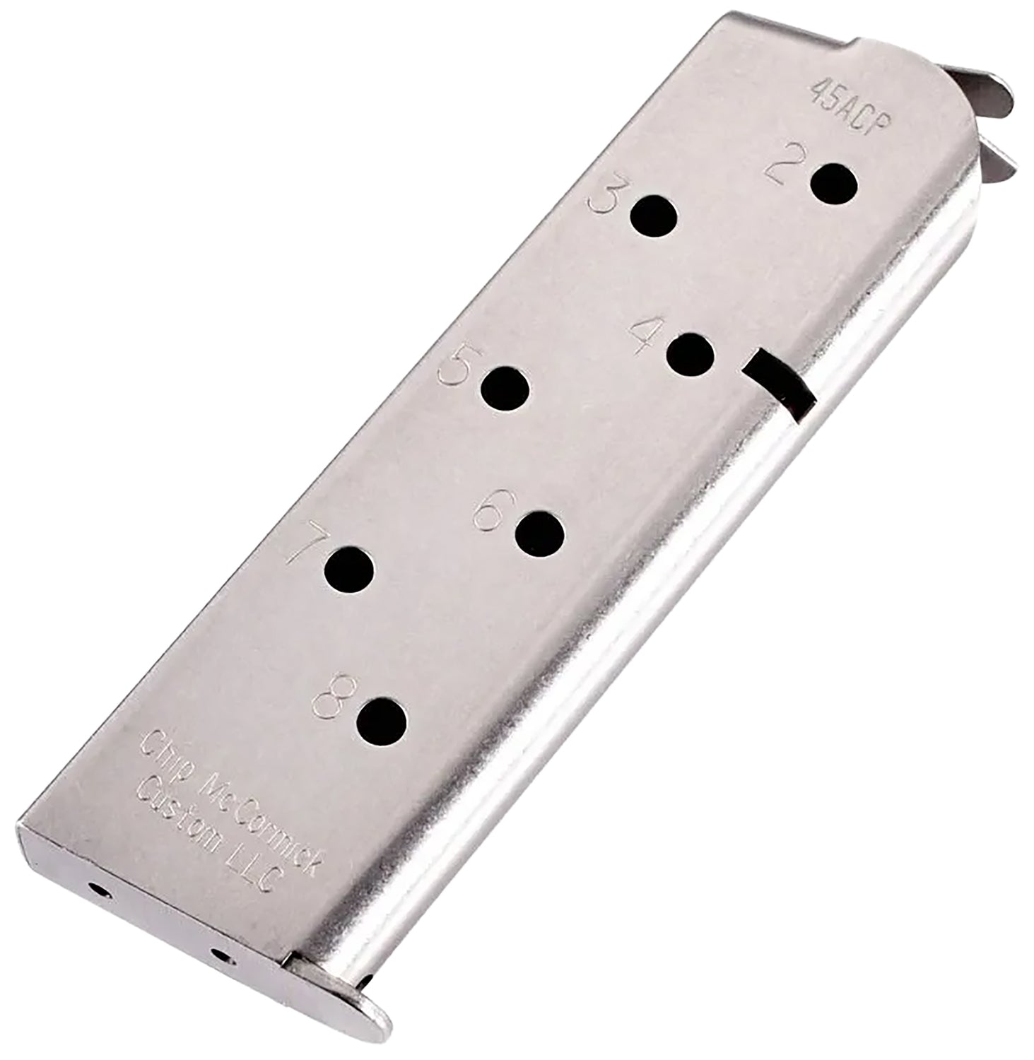CMC Match Grade 8rd .45 ACP 1911 Government Stainless Steel Pistol Magazine