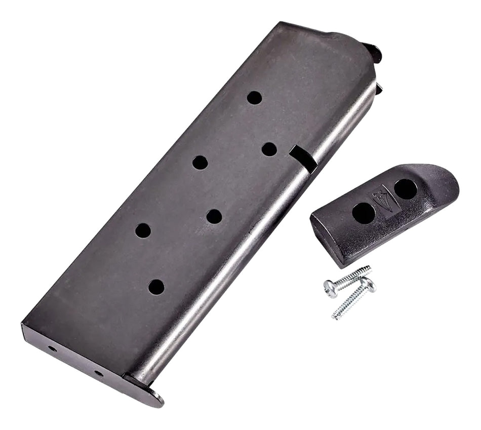 CMC Classic 8rd .45 ACP 1911 Government Black Stainless Pistol Magazine with Polymer Base Pad Drill