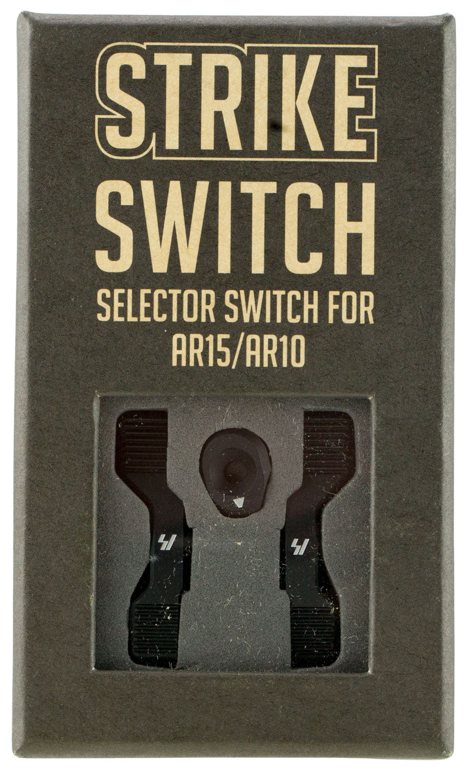 Strike ARSSSBK Modular Ambidextrous 60/90 Degree Safety Selector Black Aluminum AR-Platform