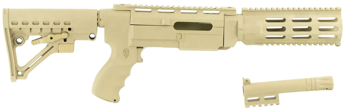 Archangel AA556RDT 6-Position Desert Tan Synthetic AR-15 Style Stock for Ruger 10/22
