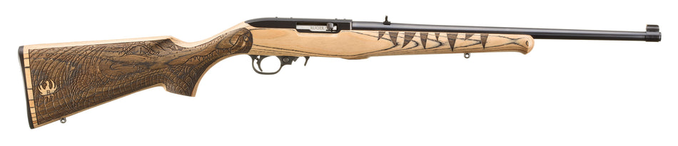 10/22 GATOR 22LR BL/WD 18.5 # 31225 | ENGRAVED GATOR