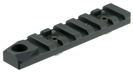 Strike Industries 7-Slot M-LOK Picatinny Rail Section with QD Swivel Slot, Black