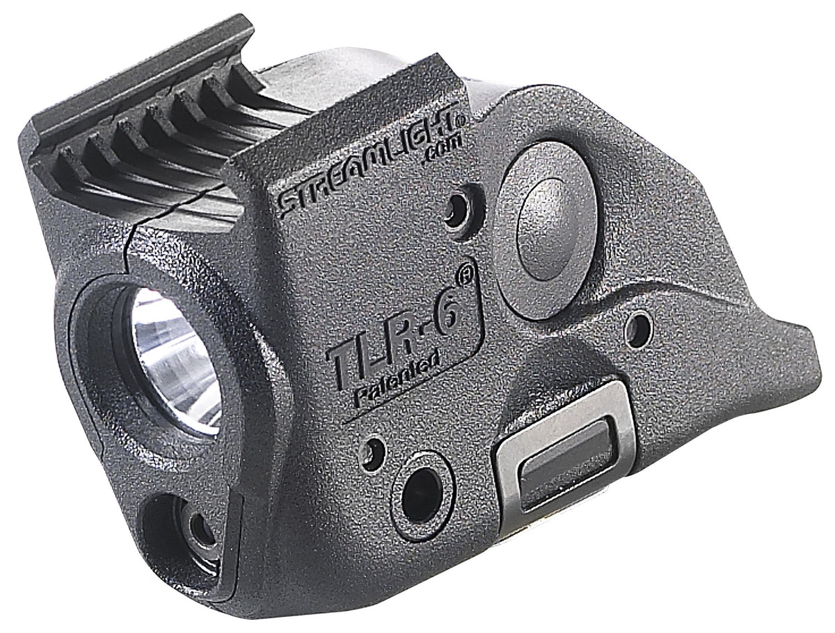 Streamlight TLR-6 100 Lumen White LED Gun Light Red Laser Black for S&W M&P Shield Subcompact