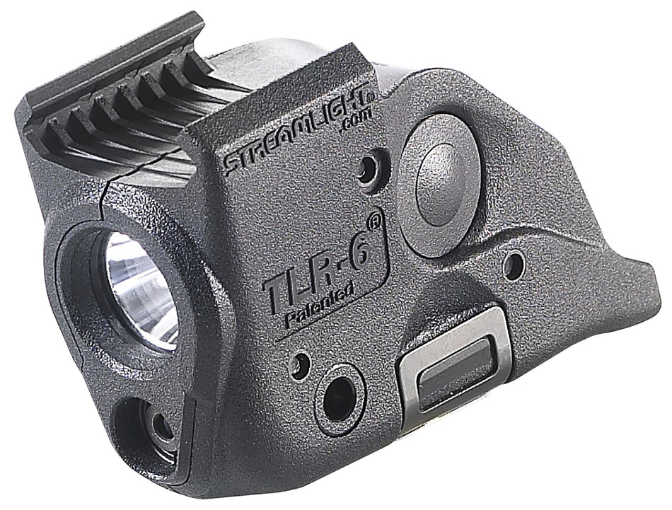 Streamlight TLR-6 100 Lumen White LED Gun Light Red Laser Black for S&W M&P Shield Subcompact