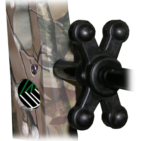 Bow Jax Slim Jax Cable Rod Dampener - Black