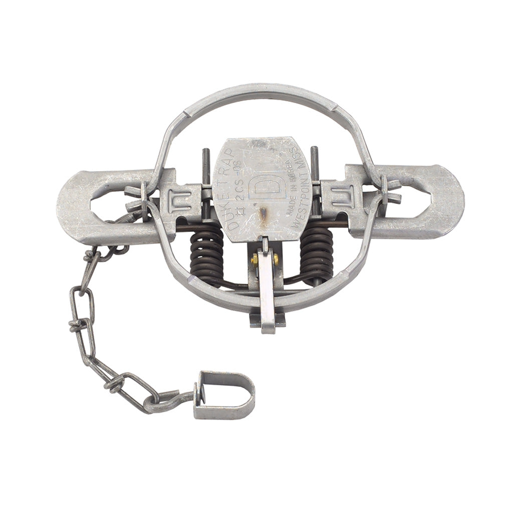 Duke Offset Jaw Coil Spring Trap No. 2 - 5.5" Spread